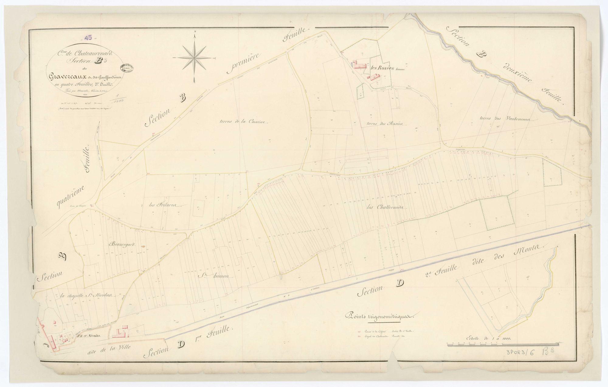 Château-Renard - Sections