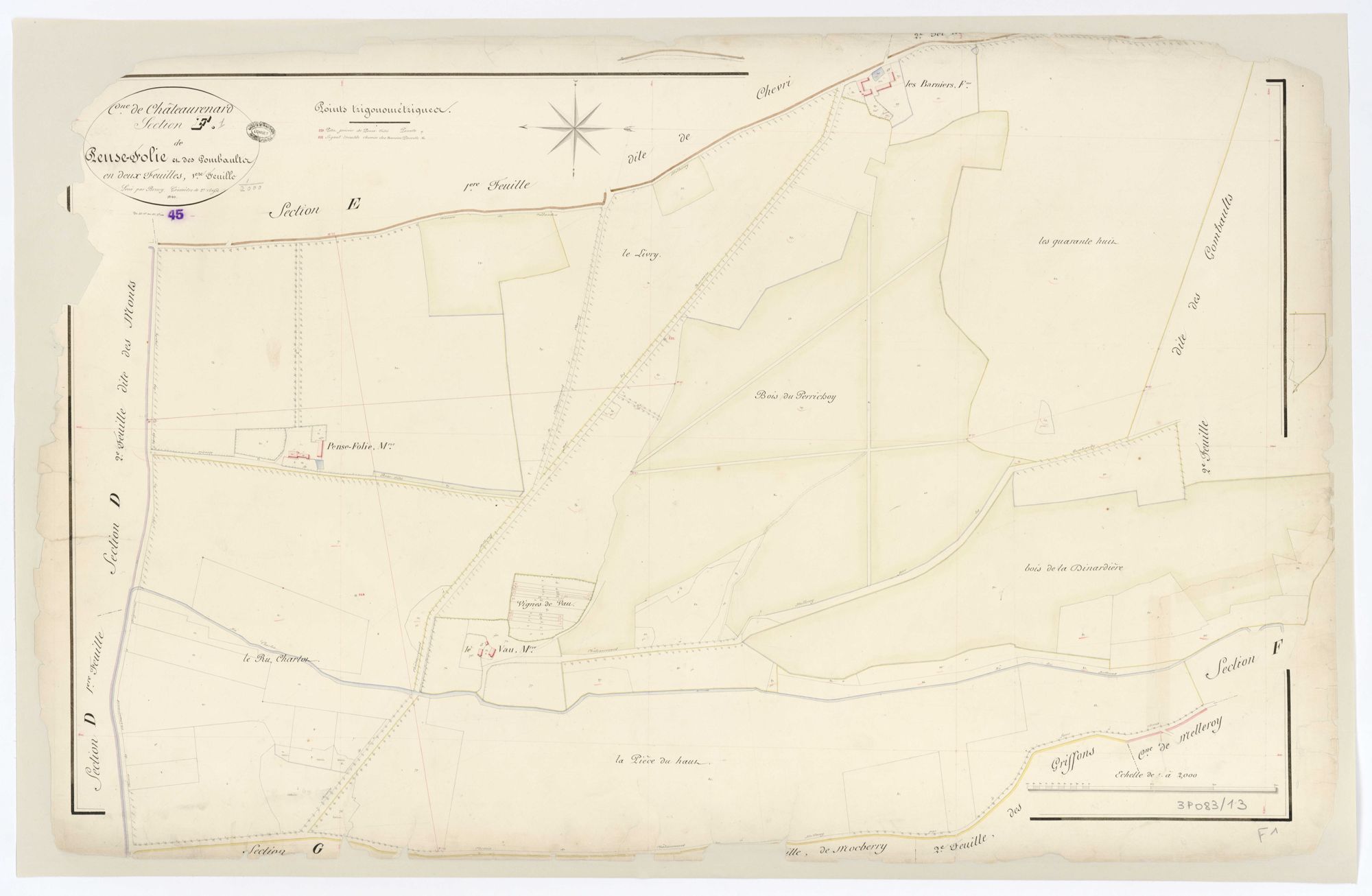 Château-Renard - Sections