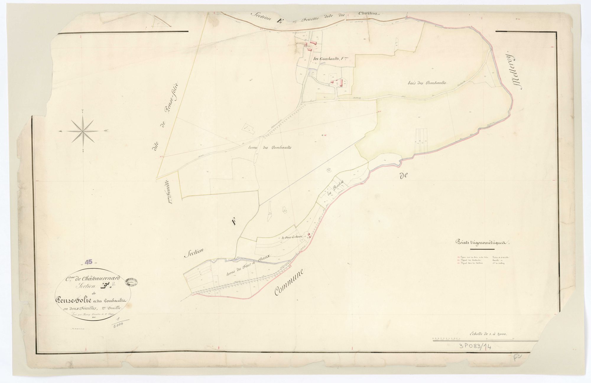Château-Renard - Sections