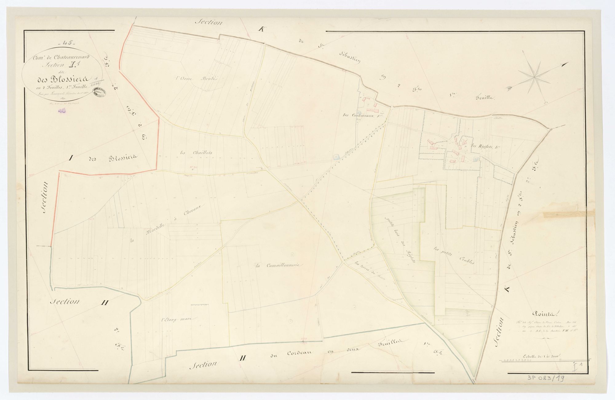 Château-Renard - Sections
