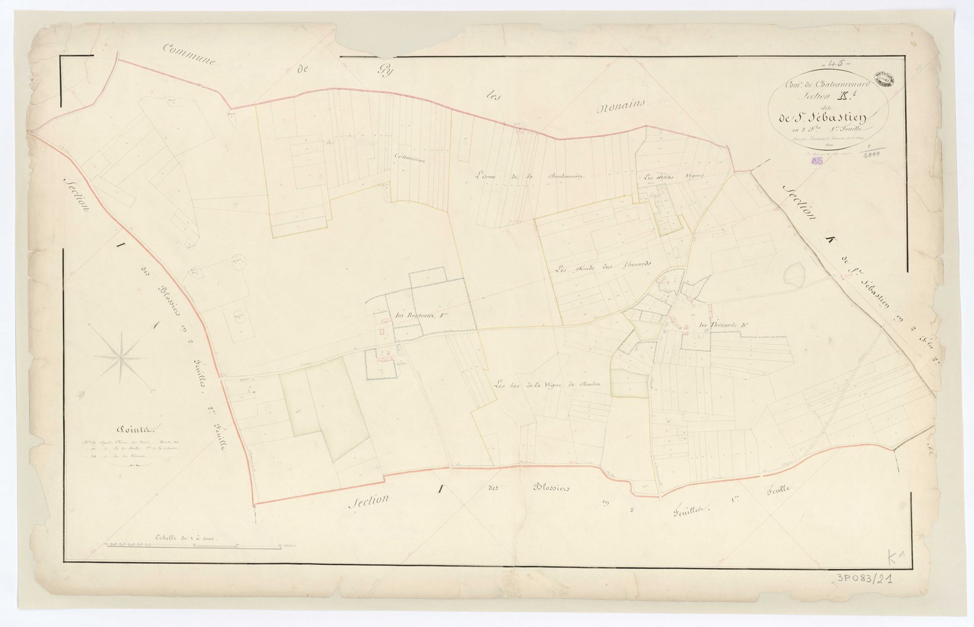 Château-Renard - Sections