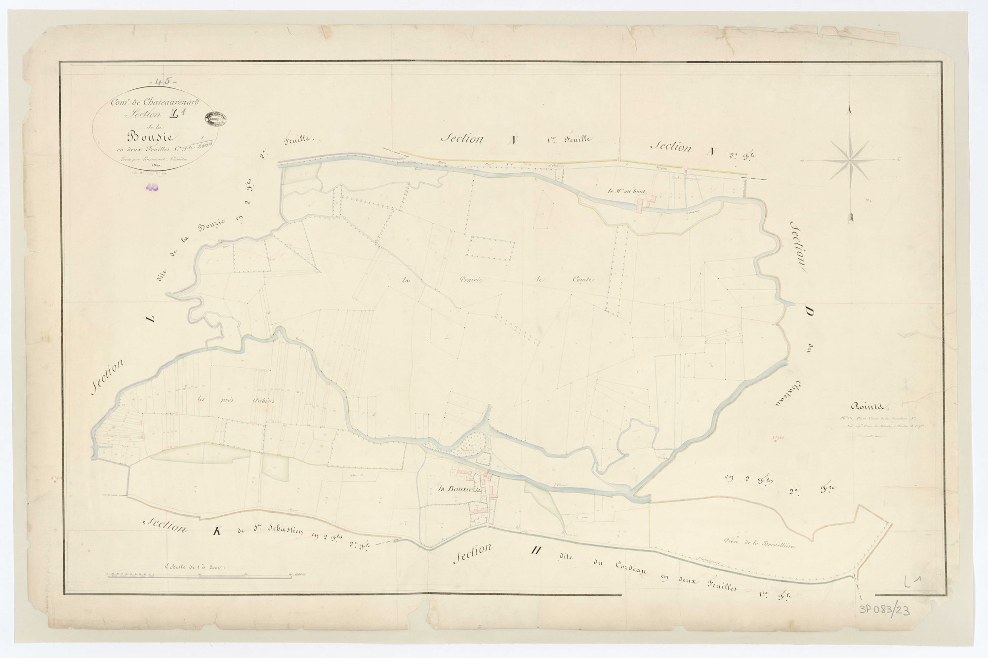 Château-Renard - Sections