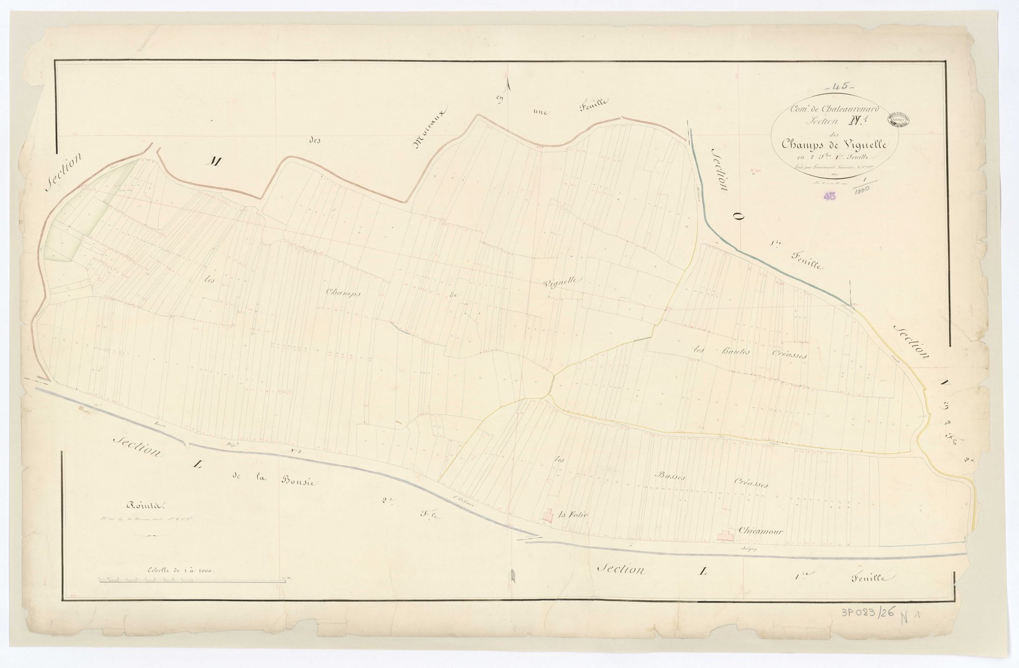 Château-Renard - Sections