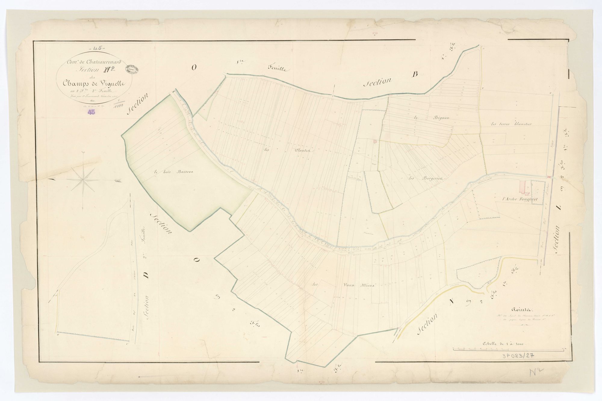 Château-Renard - Sections