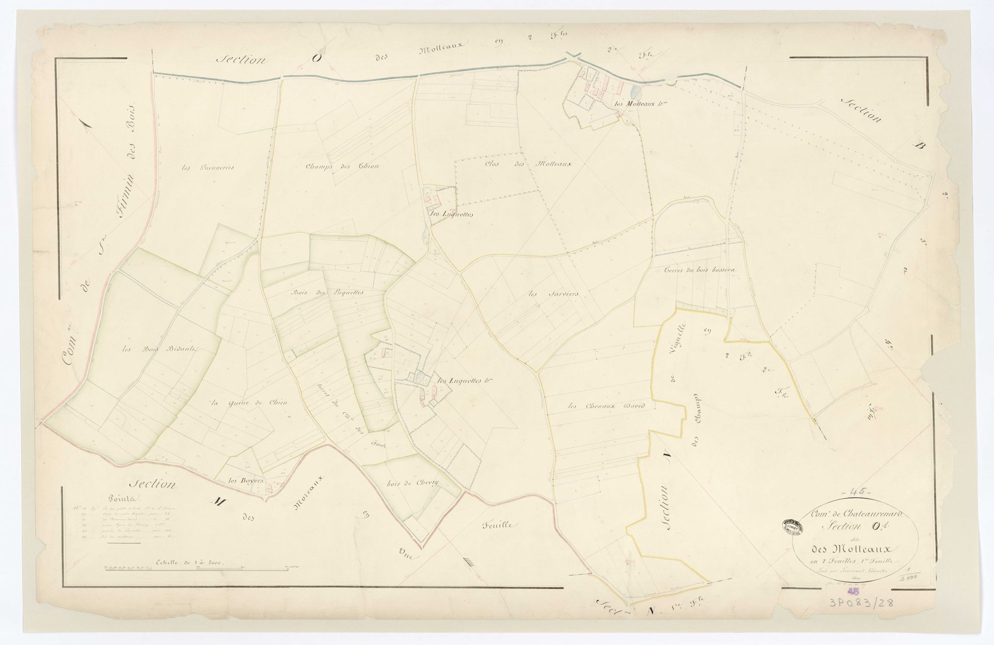 Château-Renard - Sections