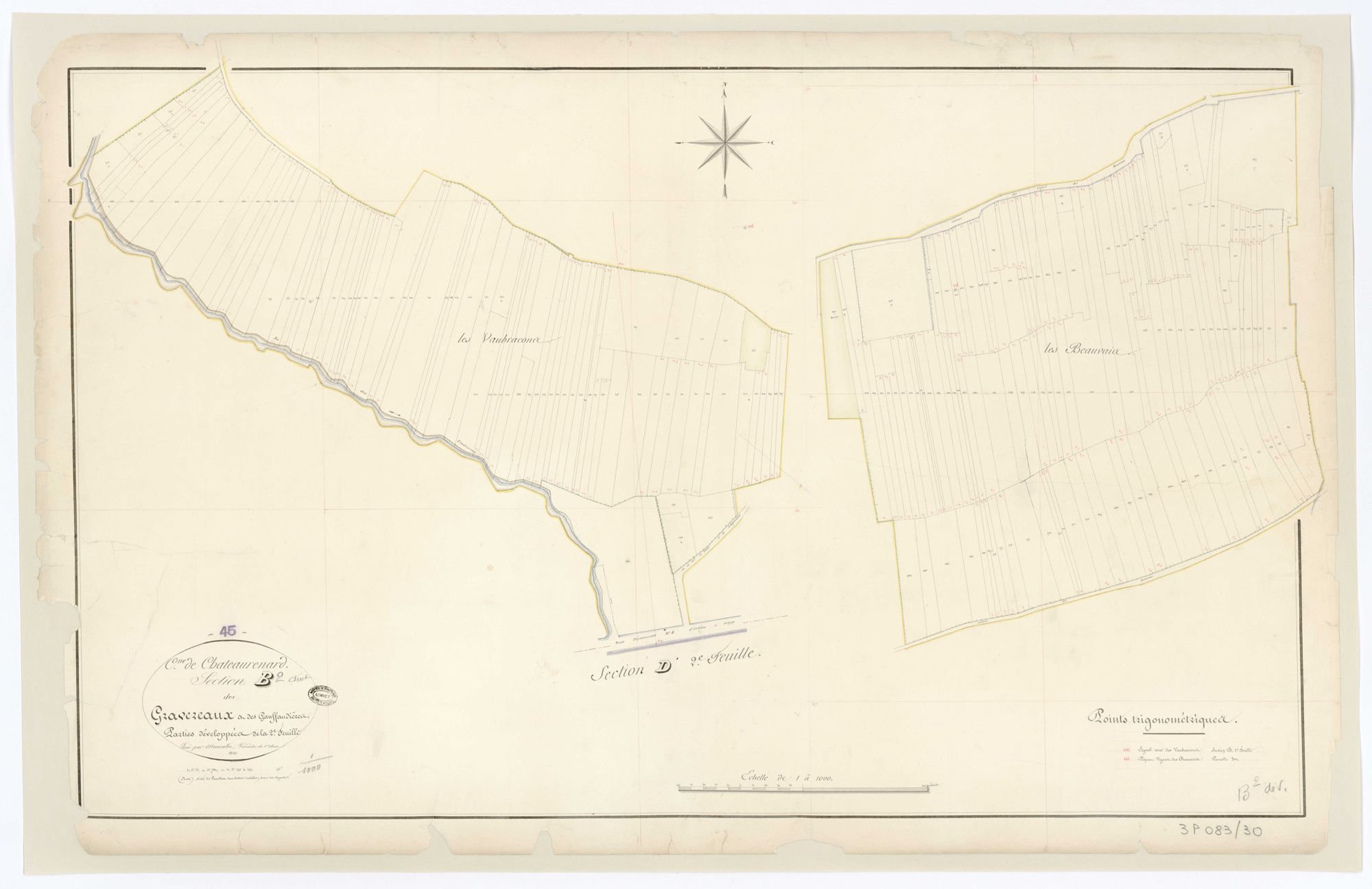 Château-Renard - Sections