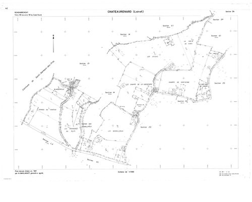 Châteaurenard - Sections