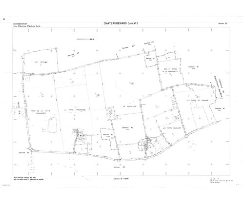 Châteaurenard - Sections