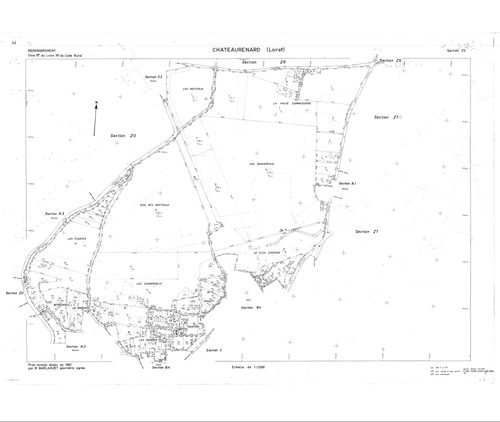 Châteaurenard - Sections