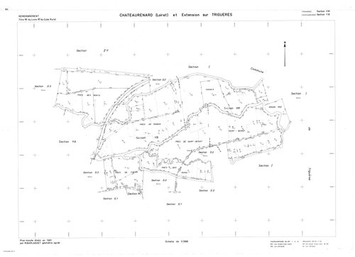 Châteaurenard - Sections