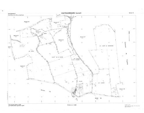 Châteaurenard - Sections