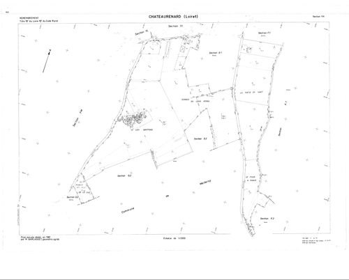 Châteaurenard - Sections