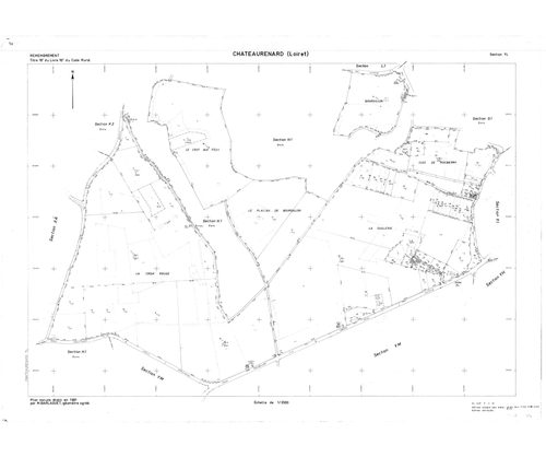 Châteaurenard - Sections