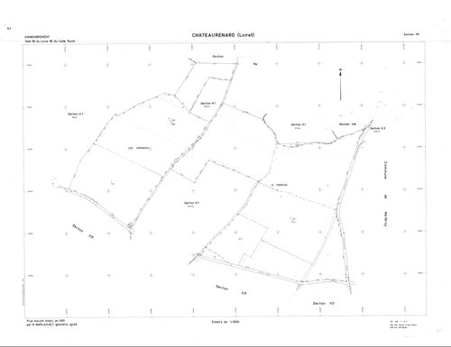Châteaurenard - Sections