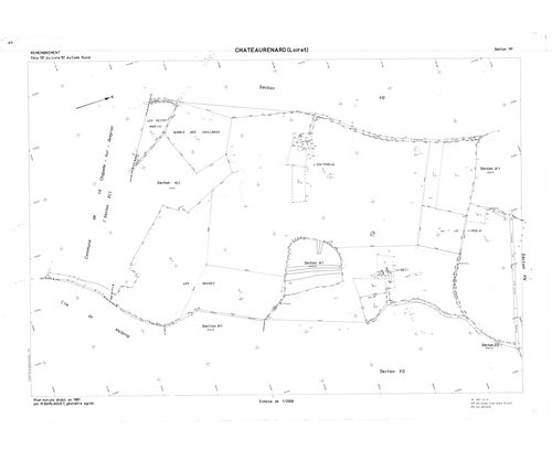 Châteaurenard - Sections