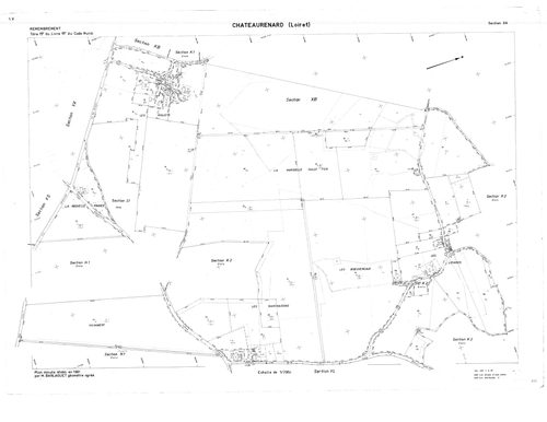 Châteaurenard - Sections