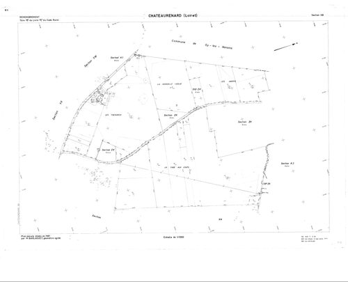 Châteaurenard - Sections
