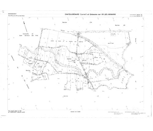 Châteaurenard - Sections