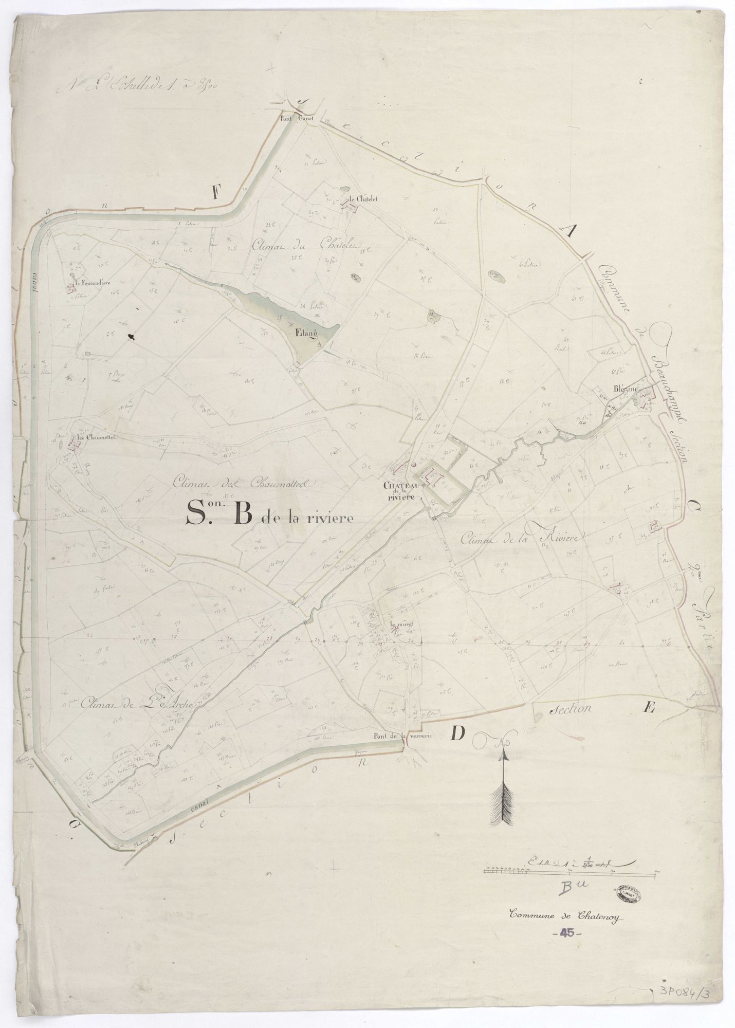 Châtenoy - Sections