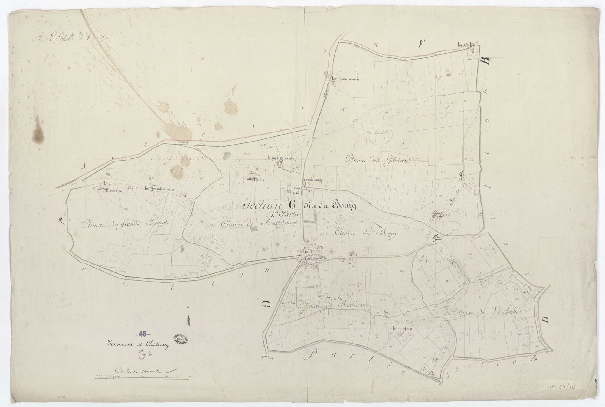 Châtenoy - Sections
