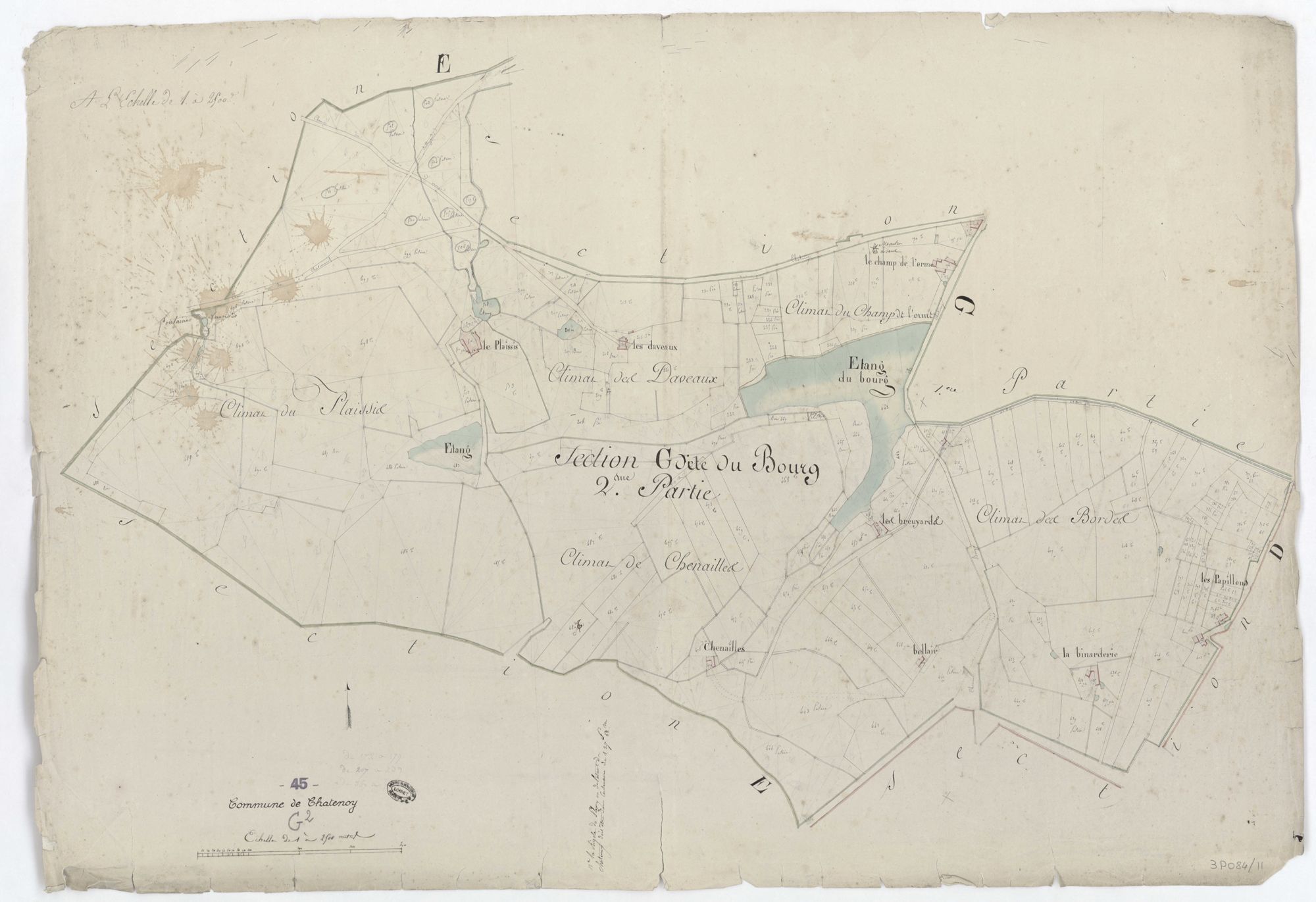 Châtenoy - Sections