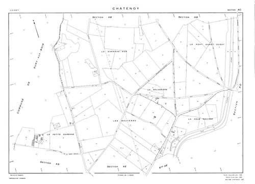 Châtenoy - Sections