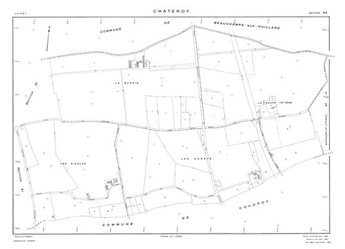 Châtenoy - Sections