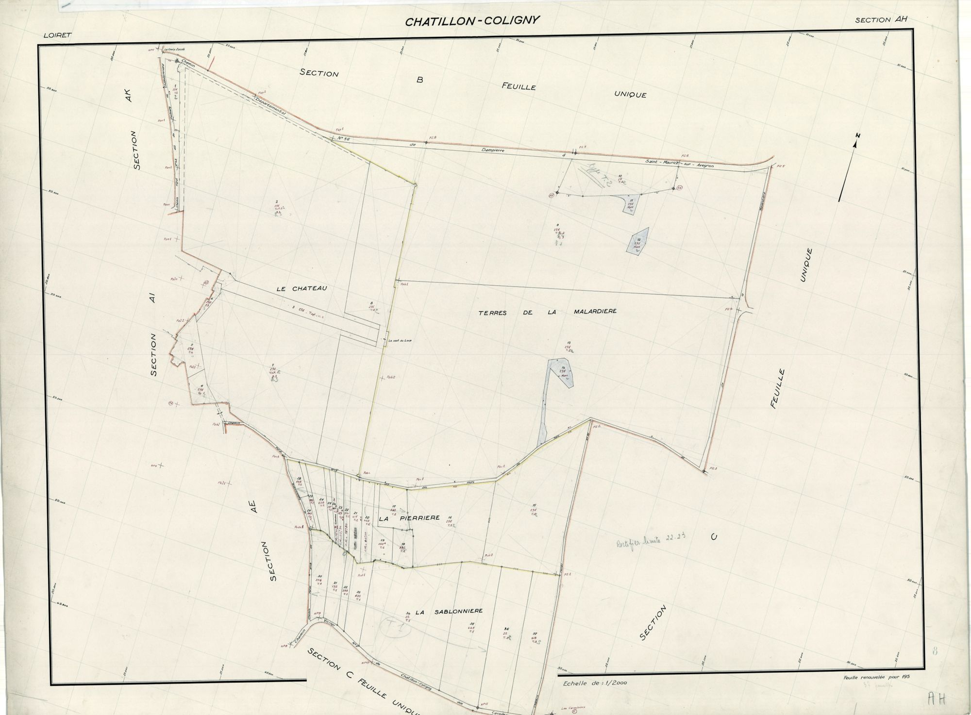 Châtillon-Coligny - Sections