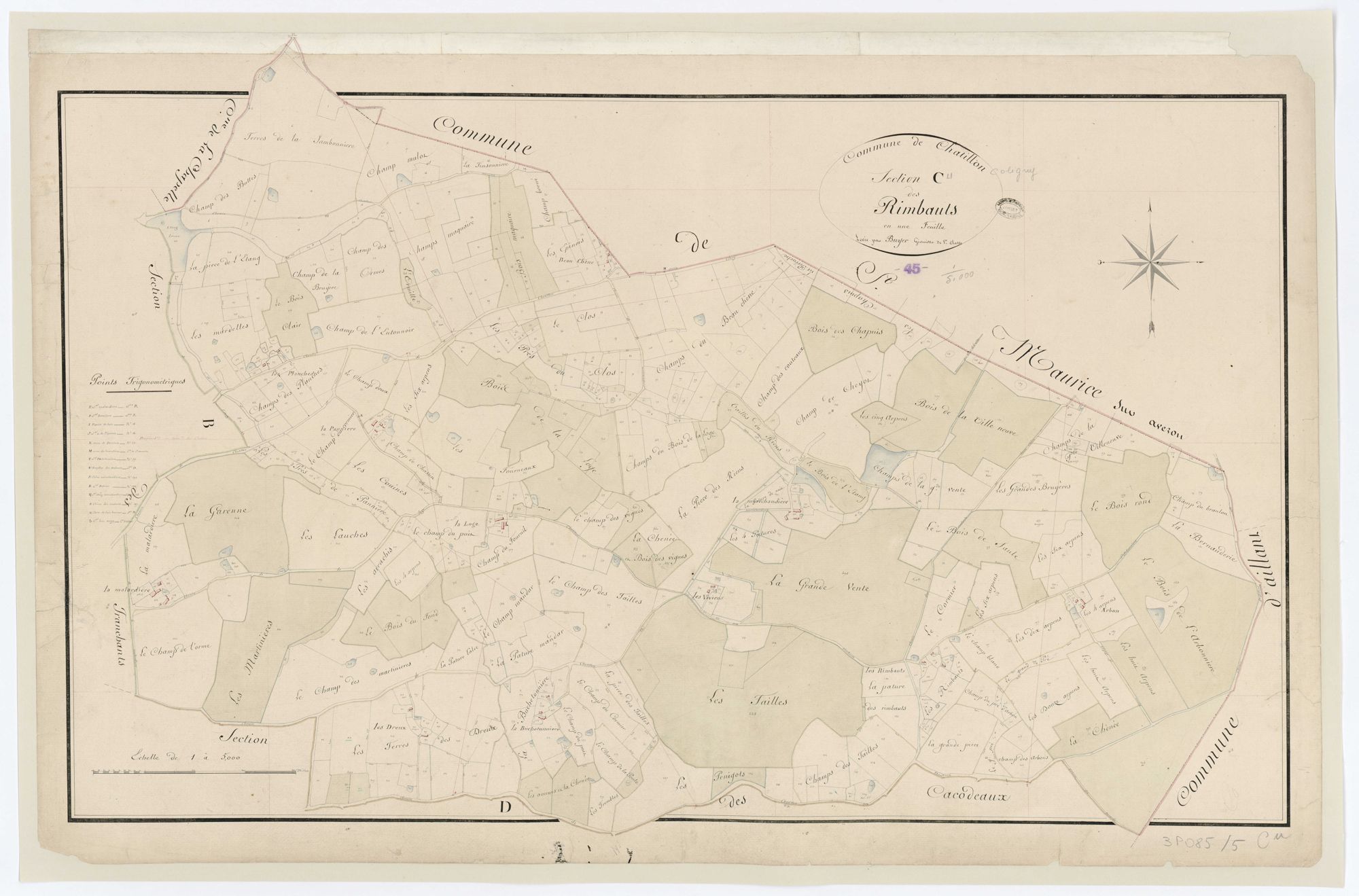 Châtillon-Coligny - Sections