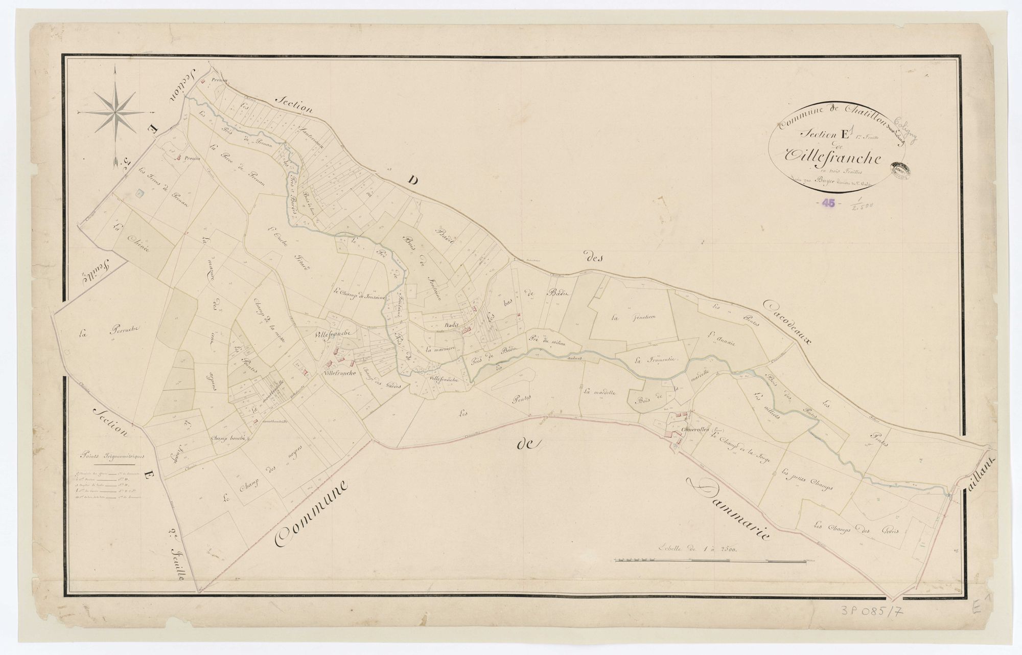 Châtillon-Coligny - Sections