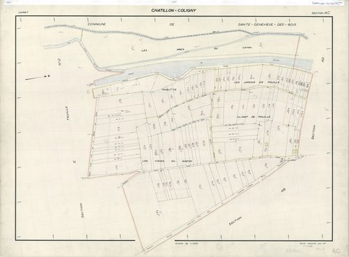 Châtillon-Coligny - Sections