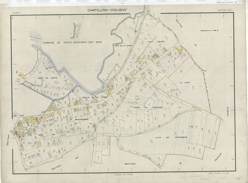 Châtillon-Coligny - Sections
