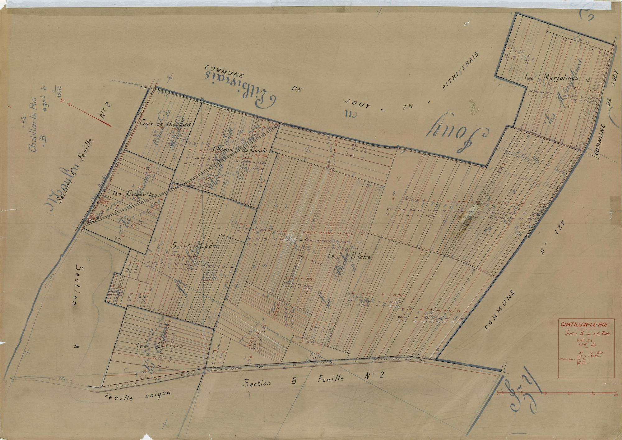 Châtillon-le-Roi - Sections