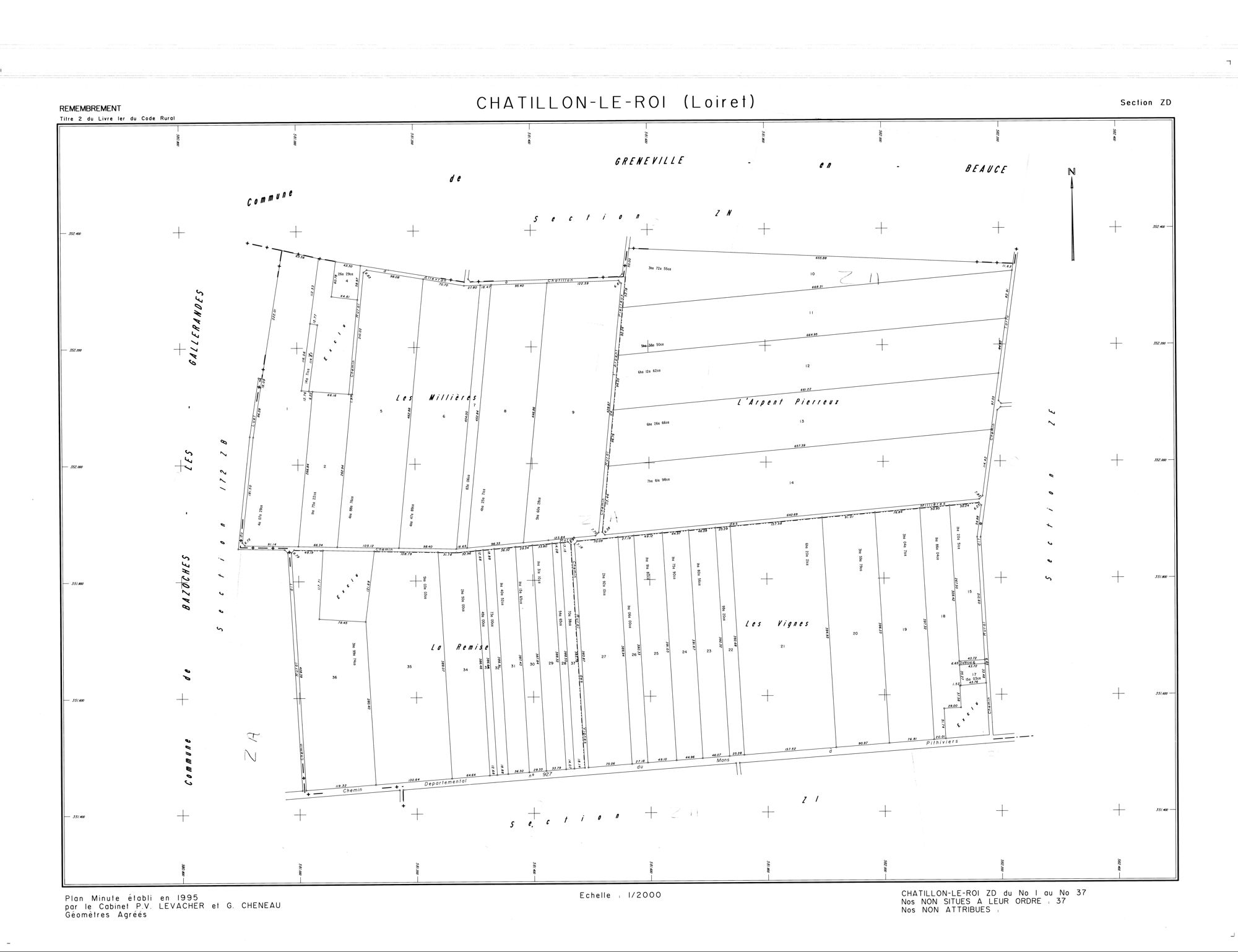 Châtillon-le-Roi - Sections