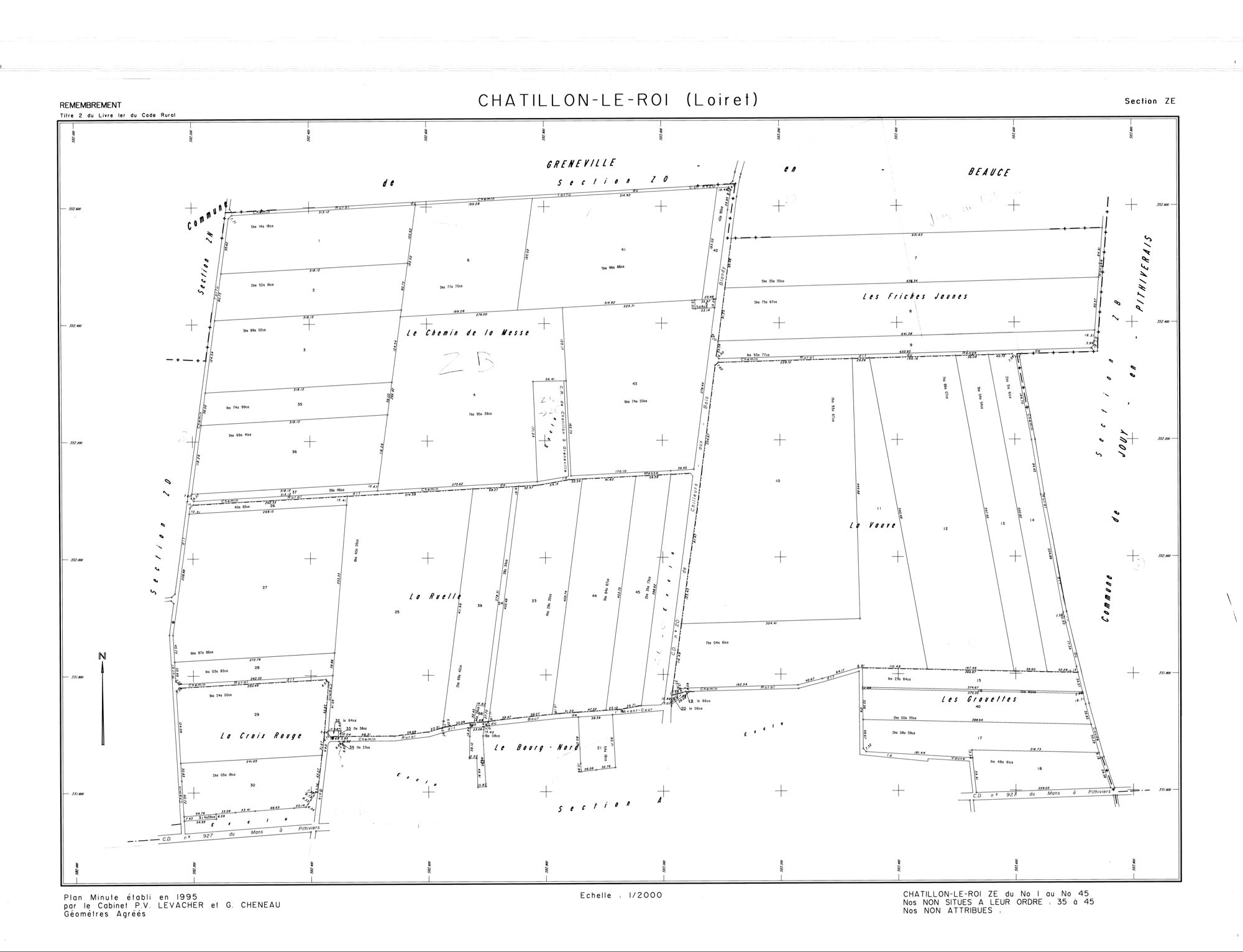 Châtillon-le-Roi - Sections