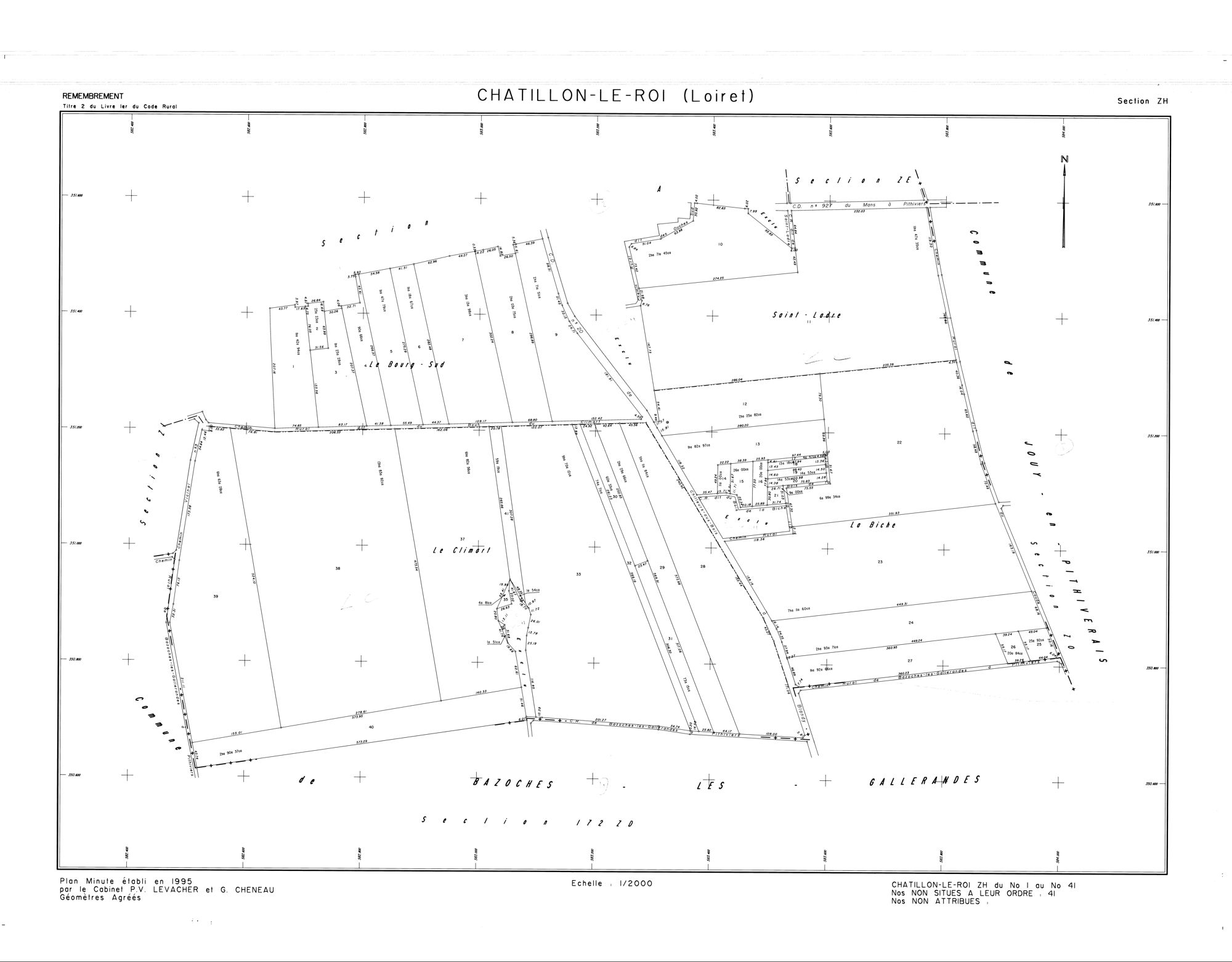Châtillon-le-Roi - Sections