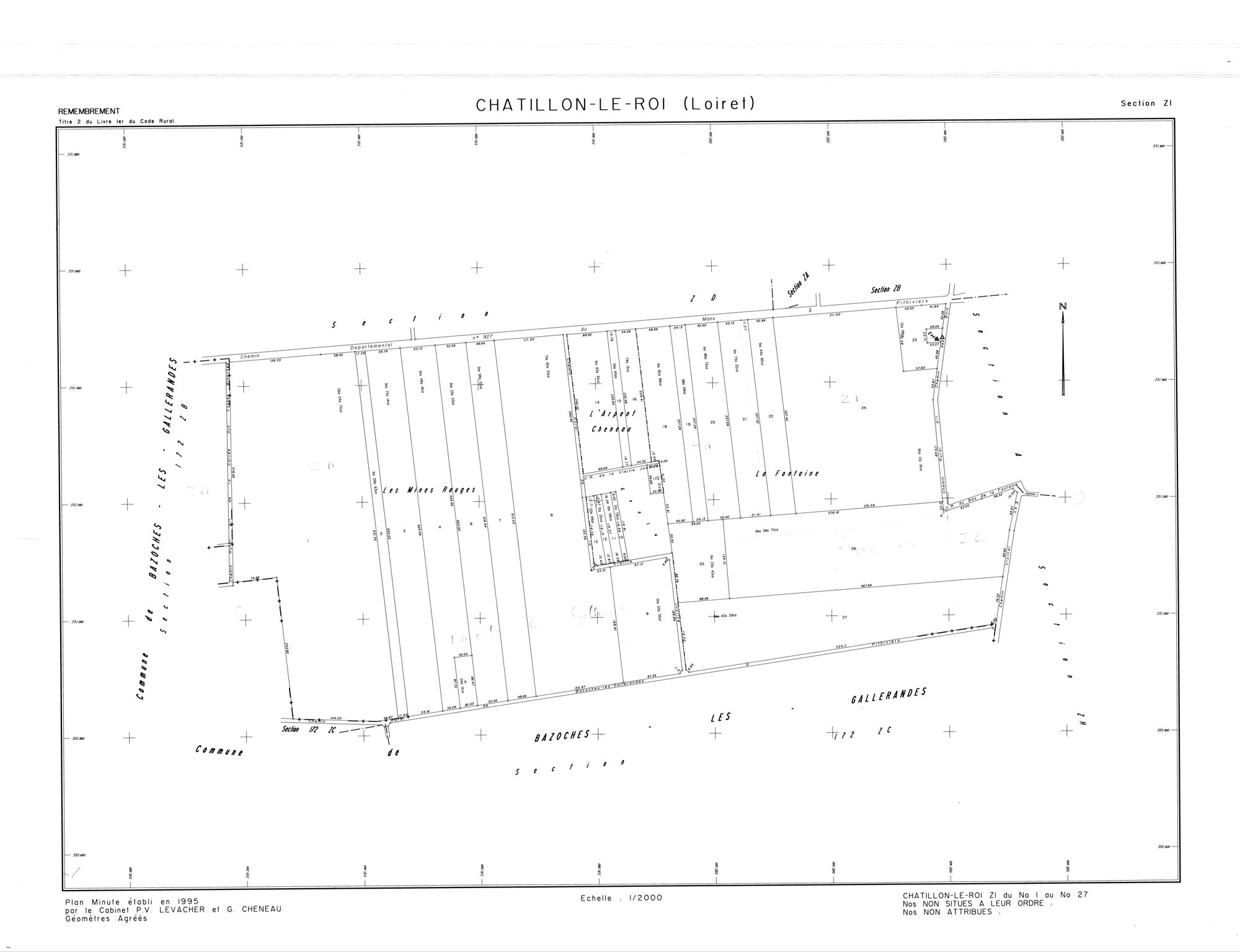 Châtillon-le-Roi - Sections