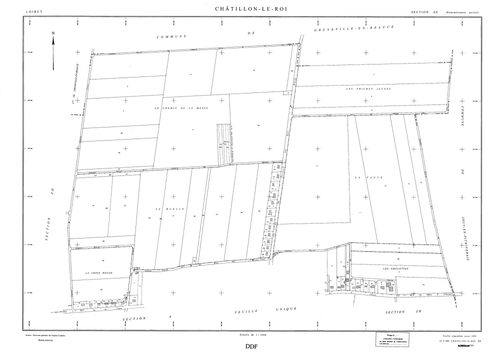 Châtillon-le-Roi - Sections