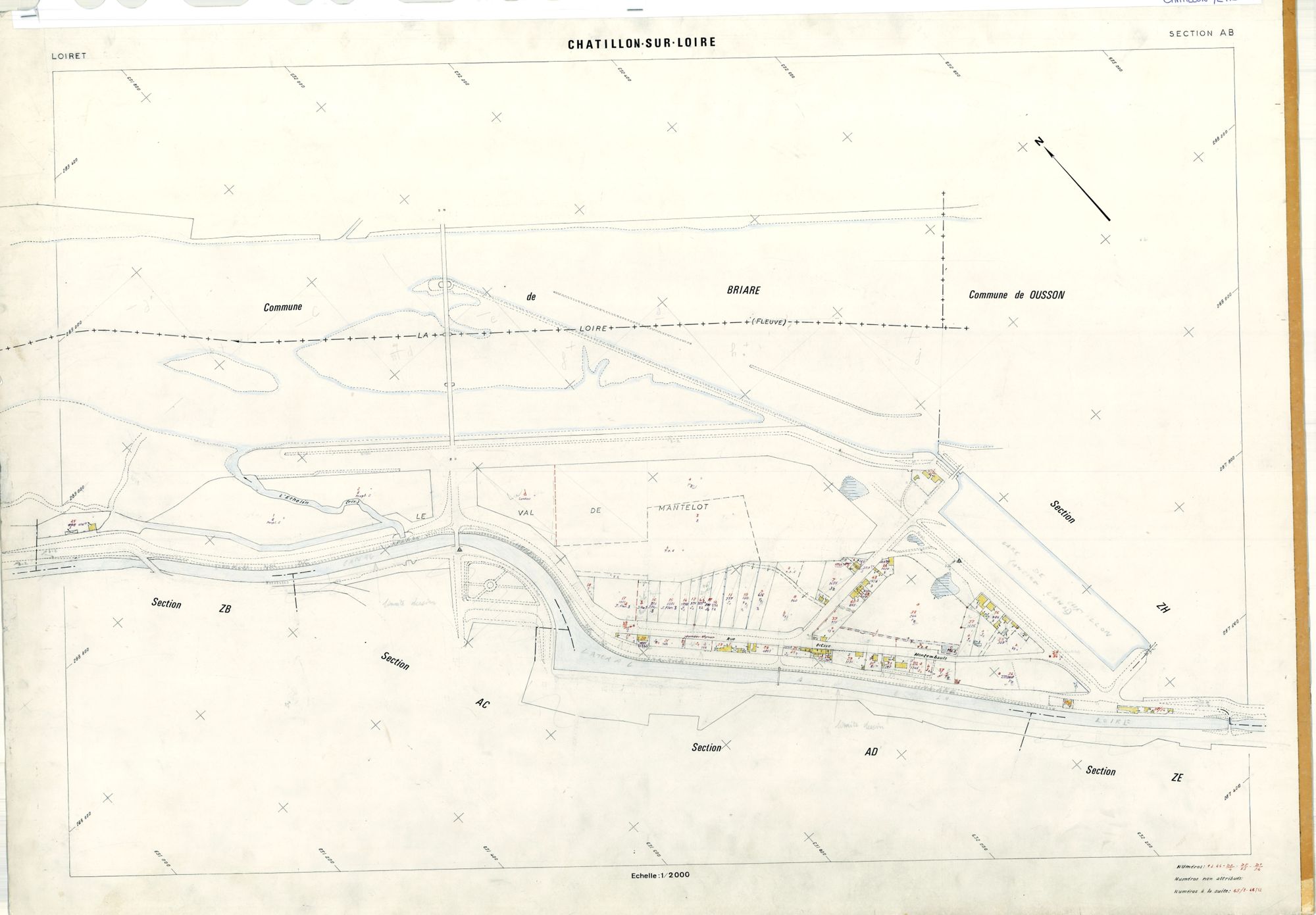 Châtillon-sur-Loire - Sections