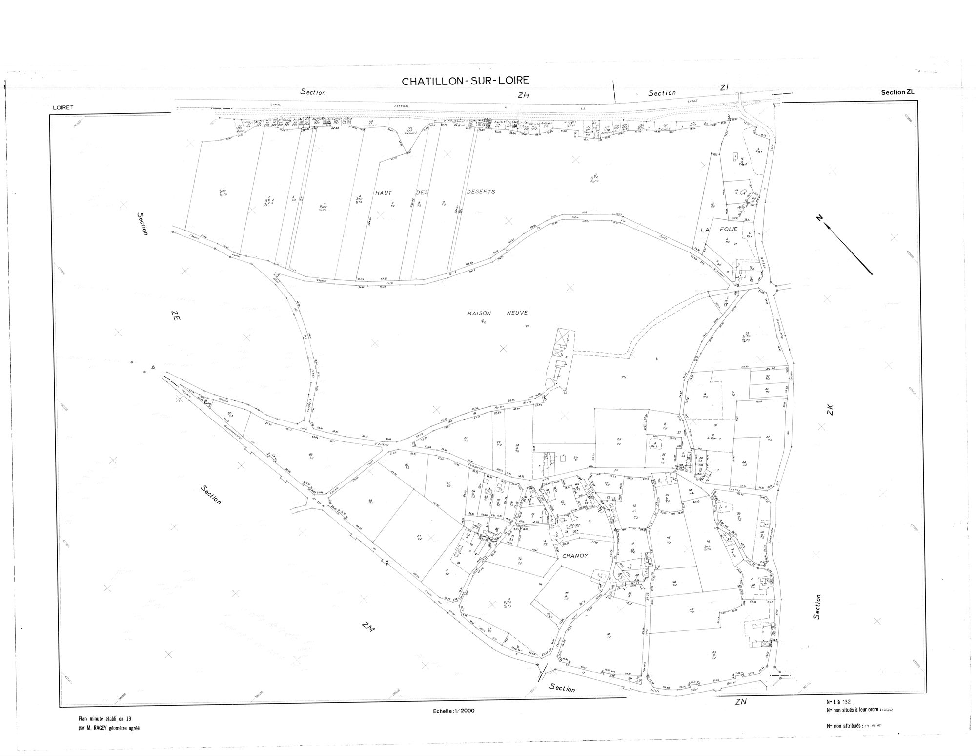 Châtillon-sur-Loire - Sections