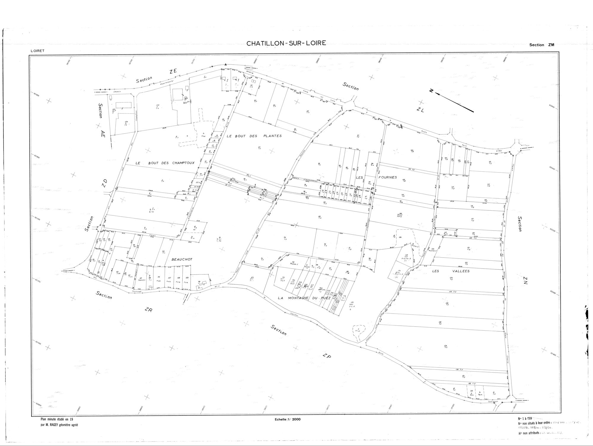 Châtillon-sur-Loire - Sections