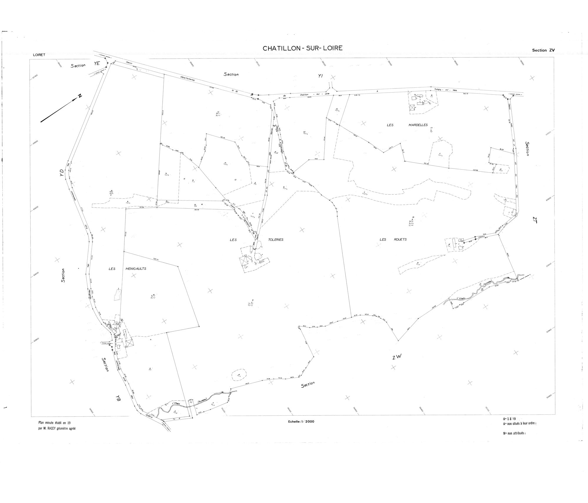 Châtillon-sur-Loire - Sections
