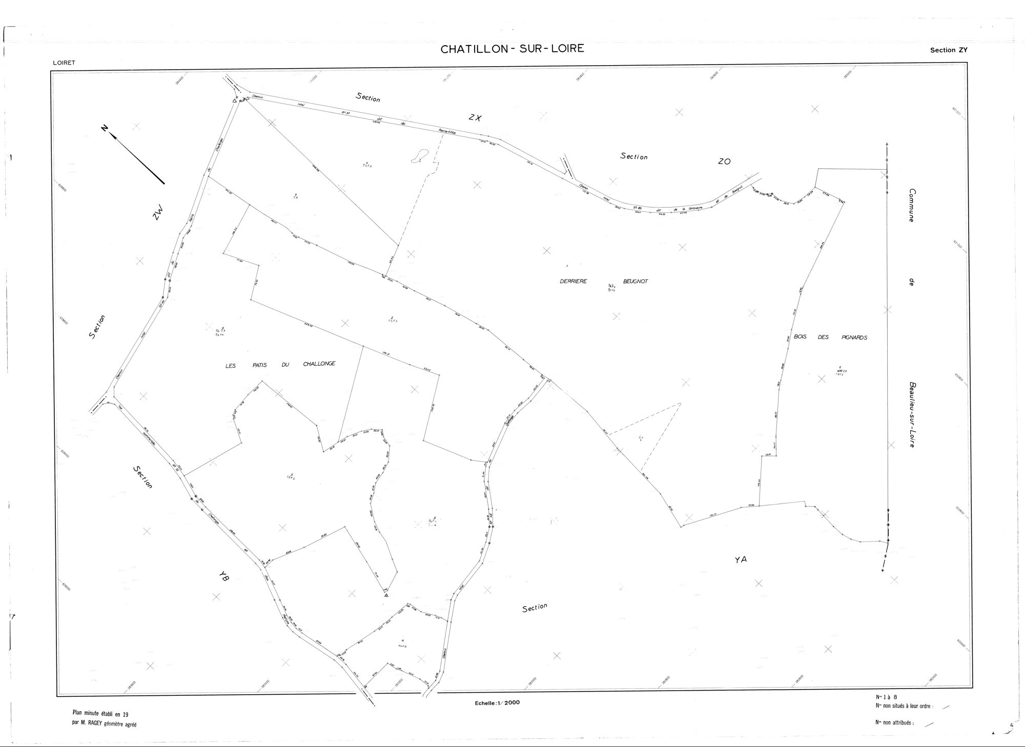 Châtillon-sur-Loire - Sections