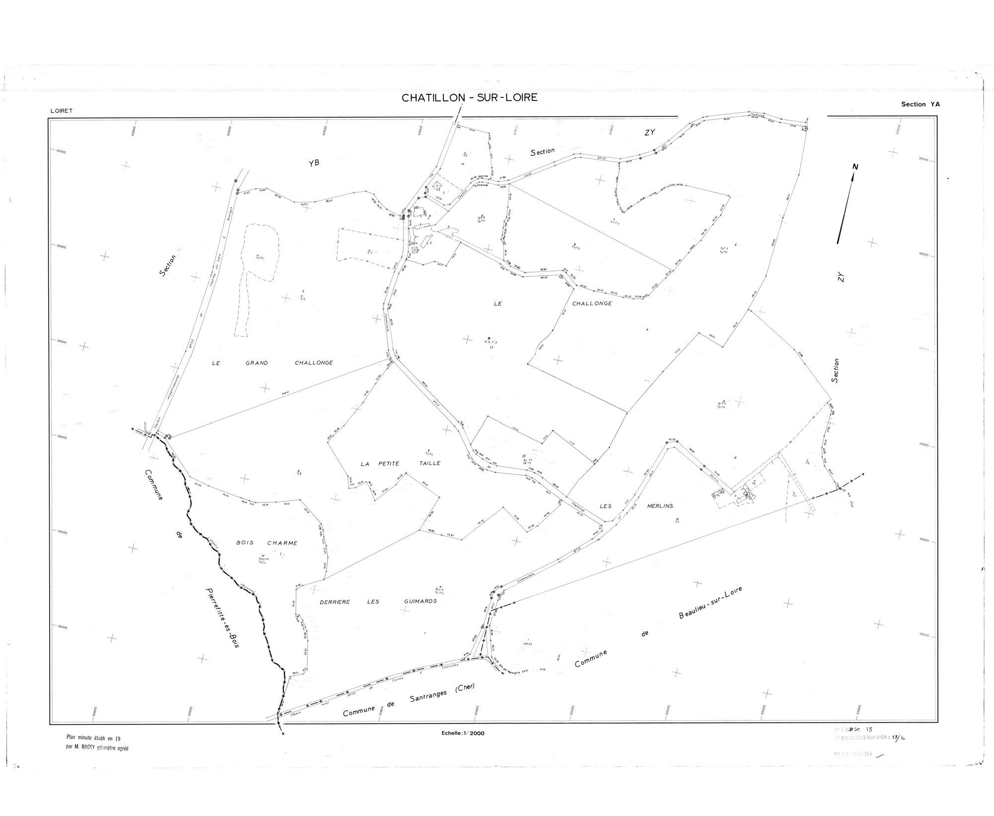 Châtillon-sur-Loire - Sections
