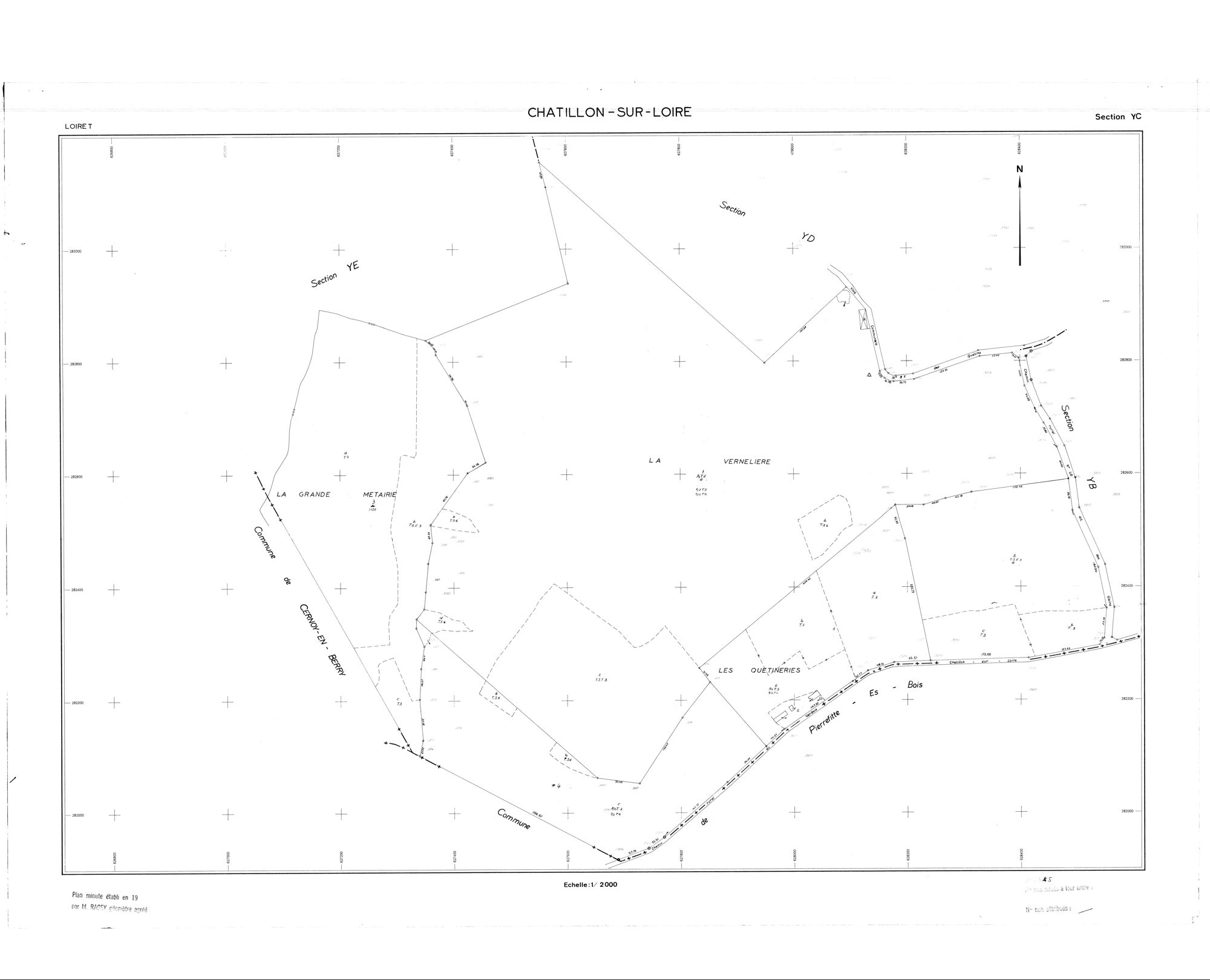 Châtillon-sur-Loire - Sections