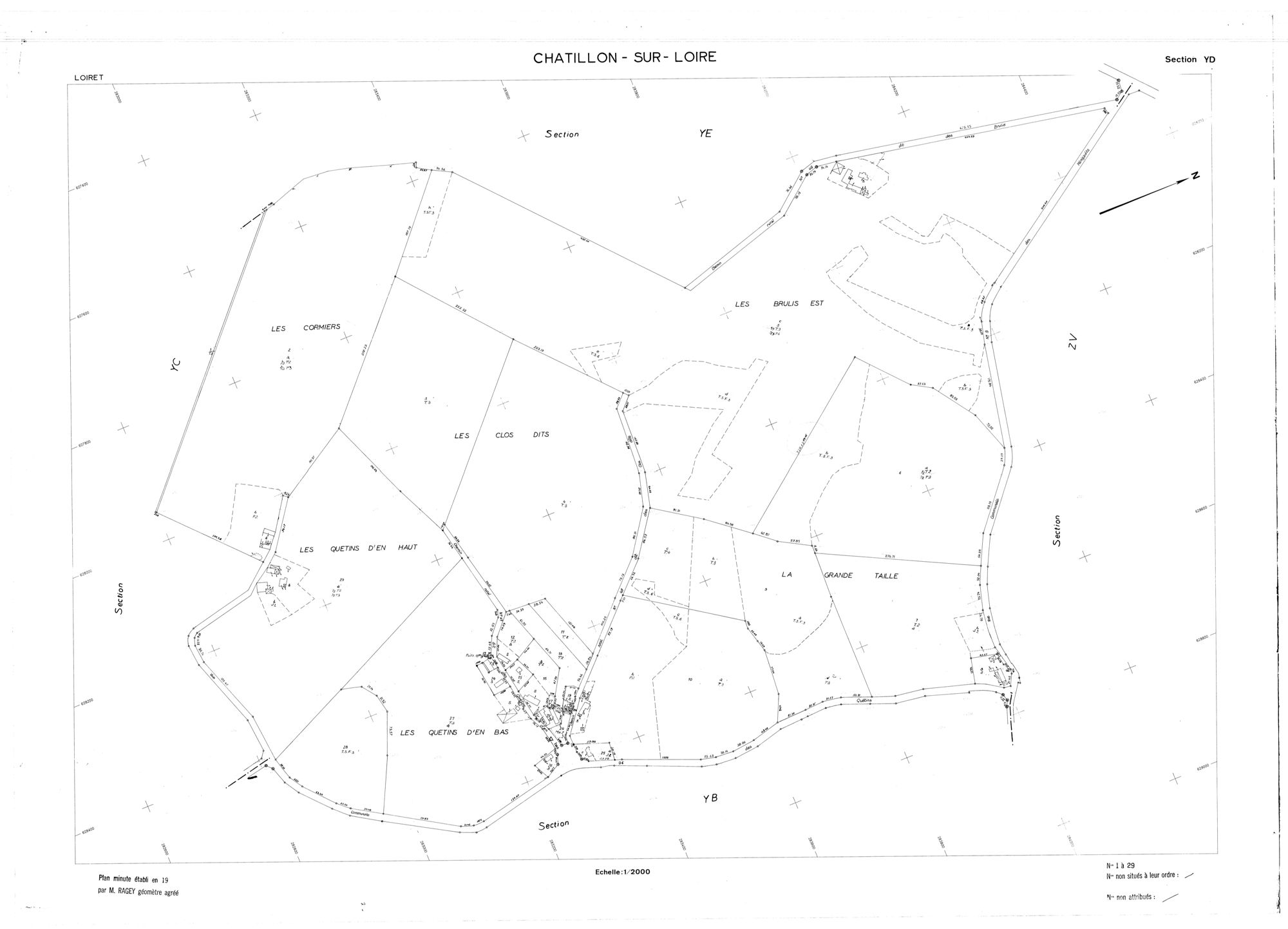 Châtillon-sur-Loire - Sections