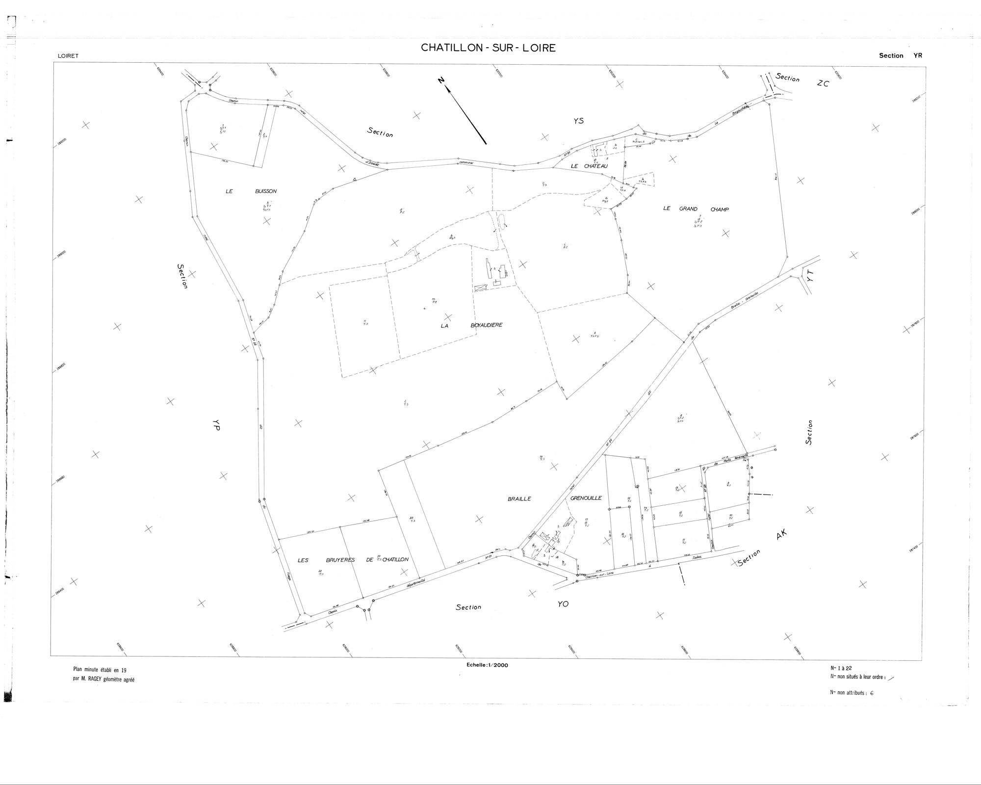 Châtillon-sur-Loire - Sections