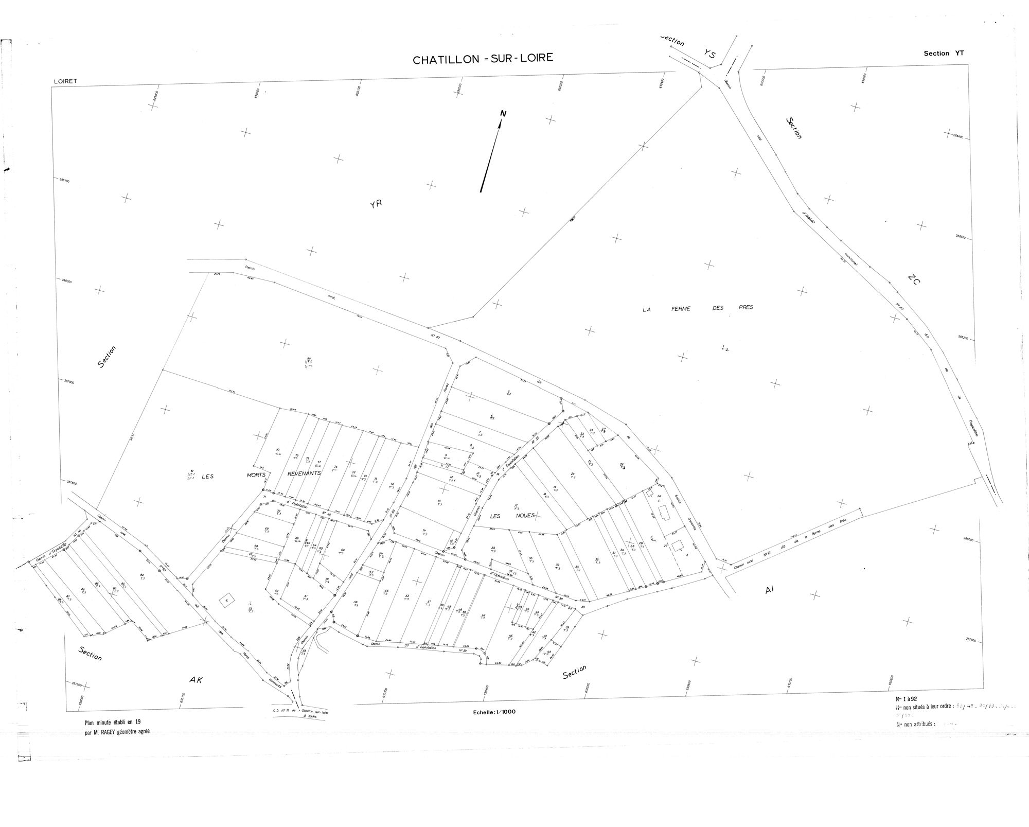 Châtillon-sur-Loire - Sections