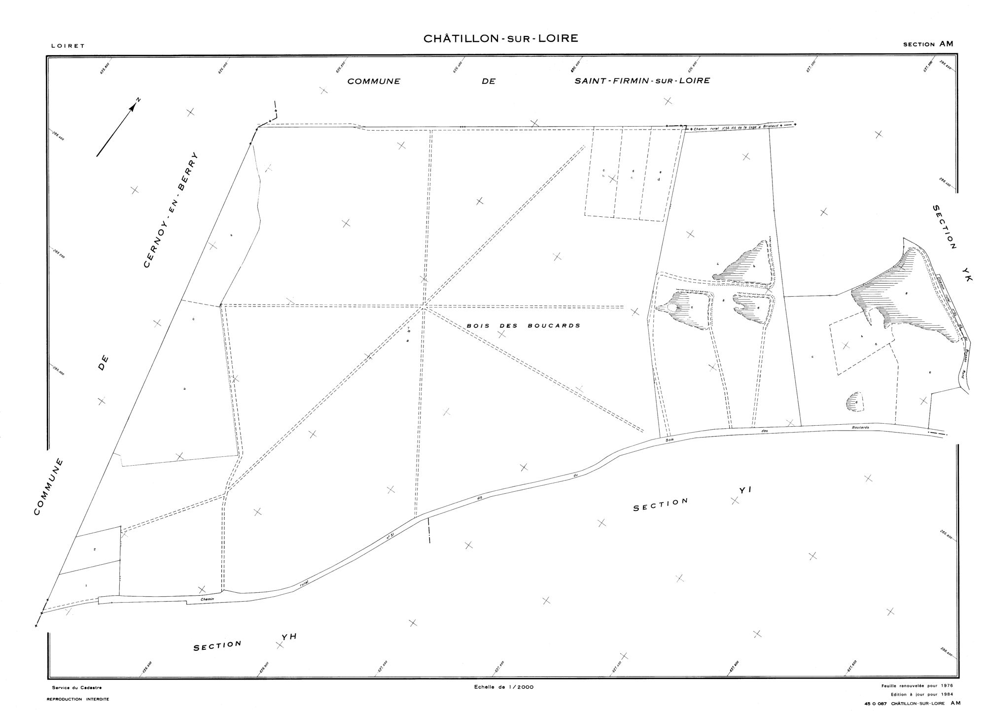 Châtillon-sur-Loire - Sections