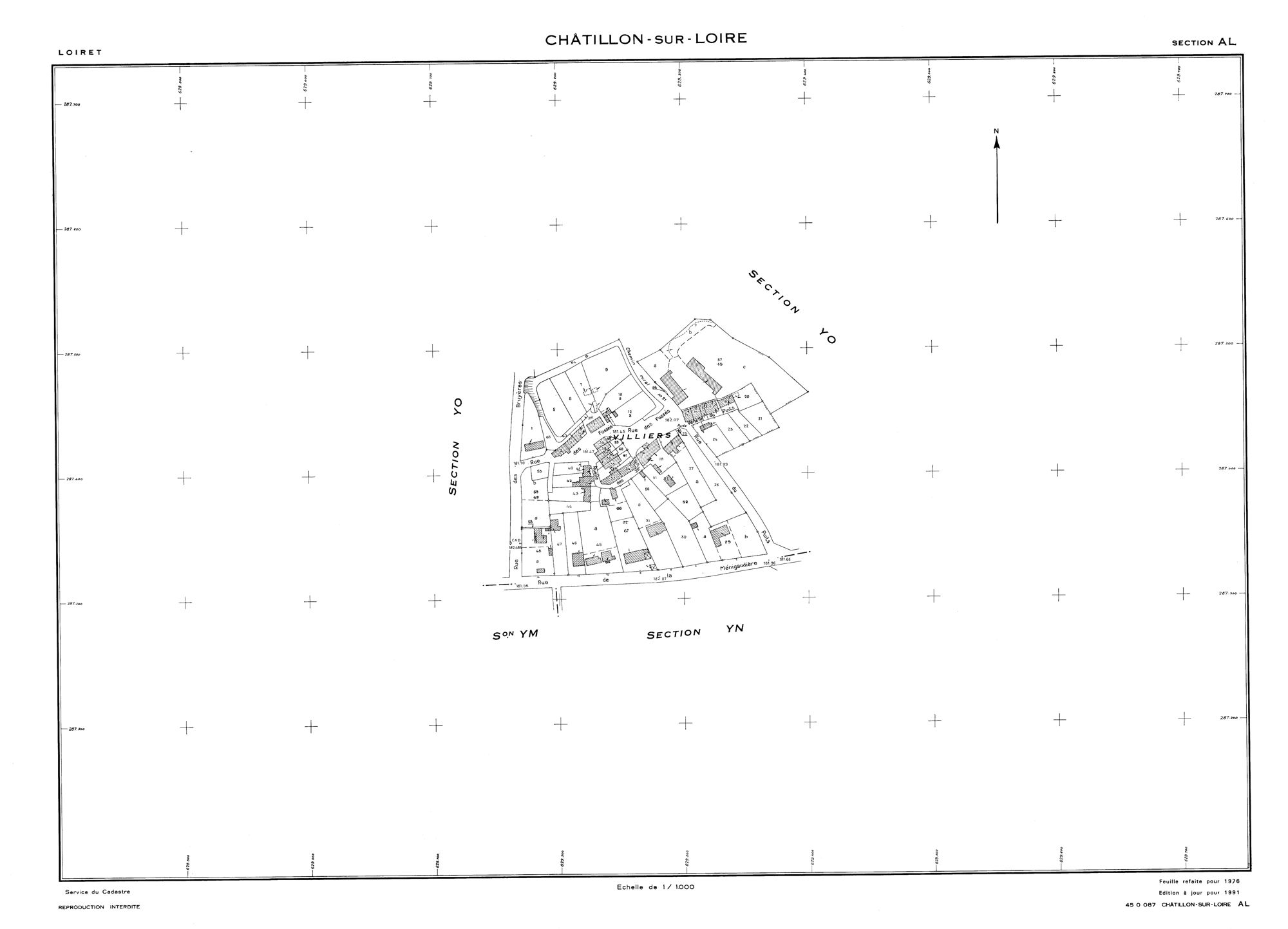 Châtillon-sur-Loire - Sections